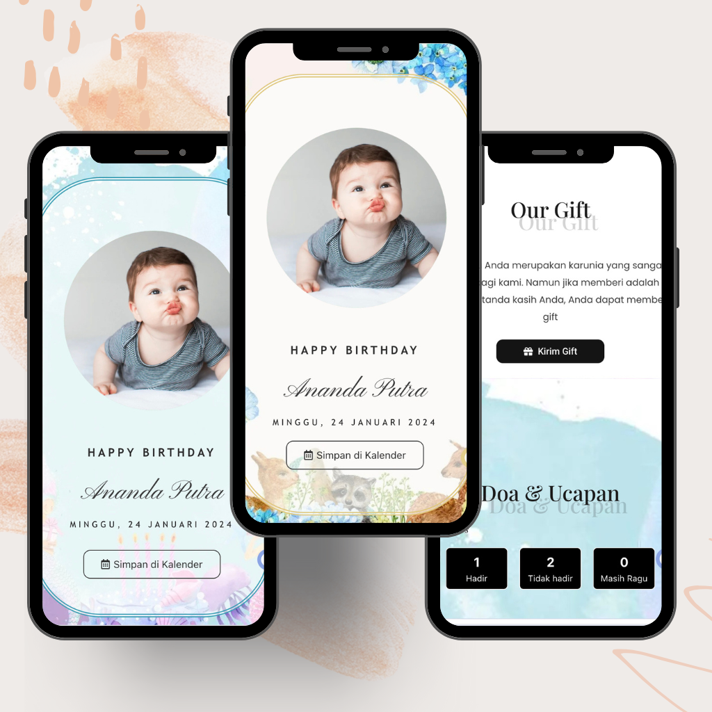 template ulang tahun